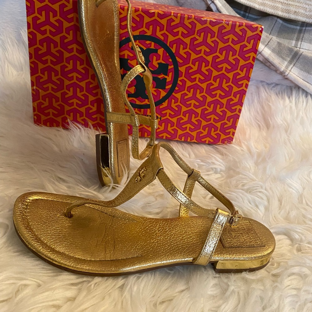 Tory Burch sandals worn a few times great condition - Picture 3 of 6